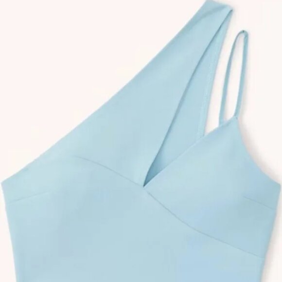Abercrombie Size S Cropped One Shoulder Top - Picture 3 of 4